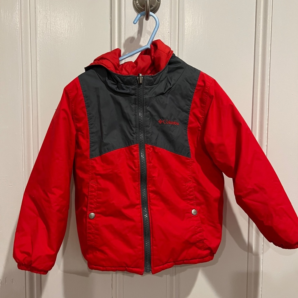 Boy's Columbia Reversible Jacket and Snow Pants - 4T